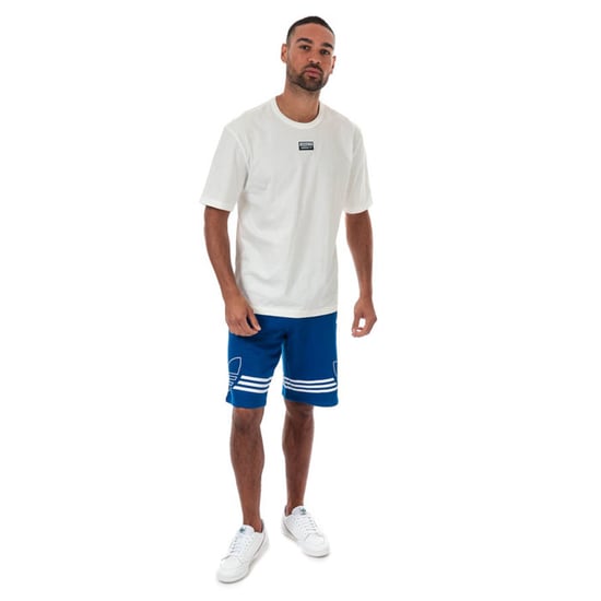 Men's adidas Originals R.Y.V. T-Shirt in White - Image 3