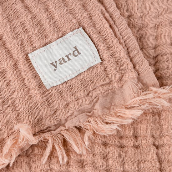 Yard Lark Crinkle Cotton Fringed Throw - Image 3