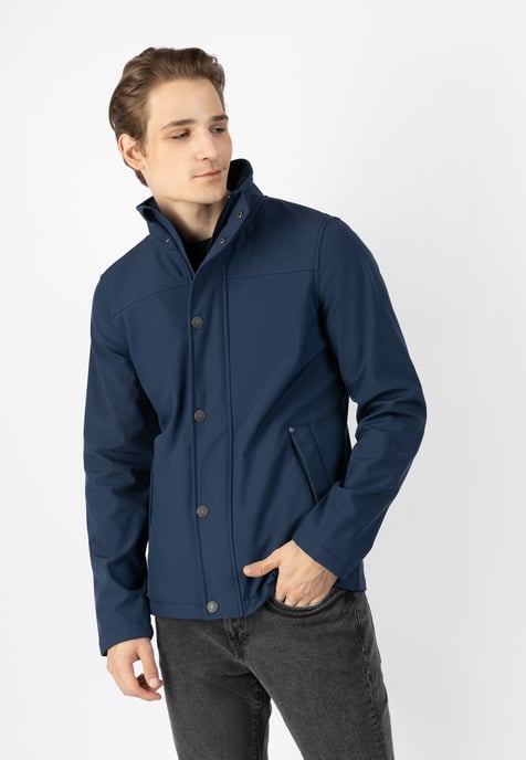 Mo softshell jacket Men marine - Image 2