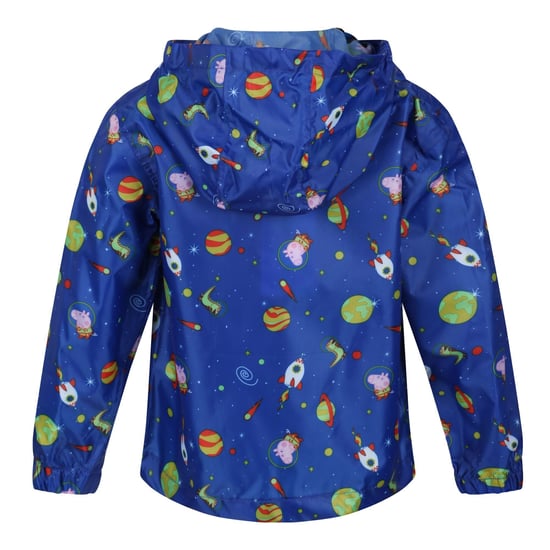 Regatta Barn/Kids Peppa Pig Cosmic Packaway Regnrock (Surf Spray) - Image 2