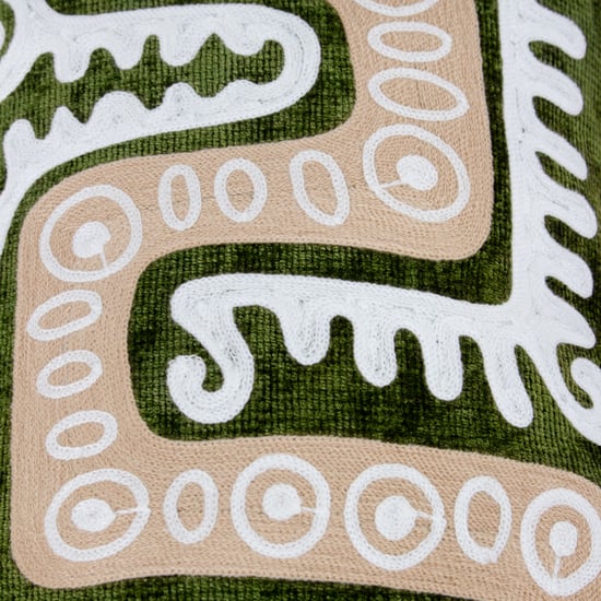 Wylder Dynasty Dragon Embroidered Chenille Cushion Cover