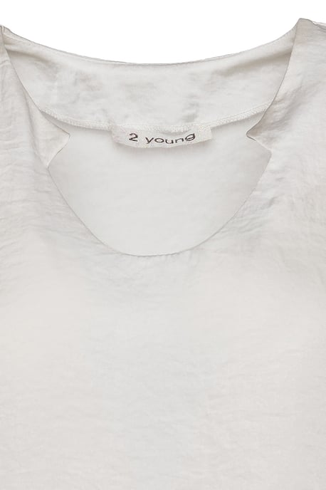 Ecru Cap Sleeve Top