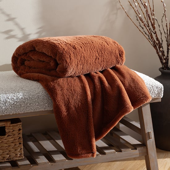 furn. Kallu Double-Sided Faux-Fur Throw