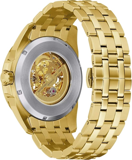 Bulova Sutton Automatic Men's Gold Watch 97A162 - Image 2