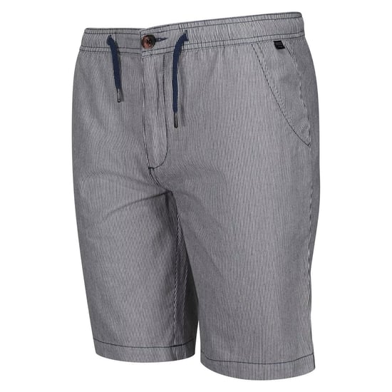 Regatta Mens Albie Chino Stripe Shorts (Dark Denim) - Image 3