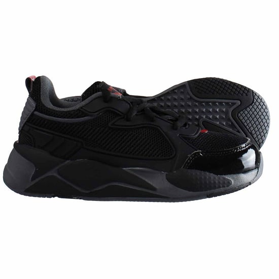 Puma RS-X Batman PS Black Kids Trainers