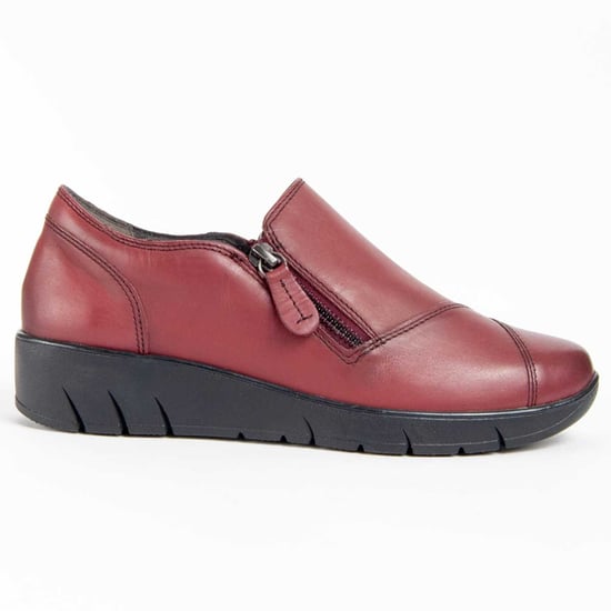 Purapiel Mocassin Ailina2 Bordeaux