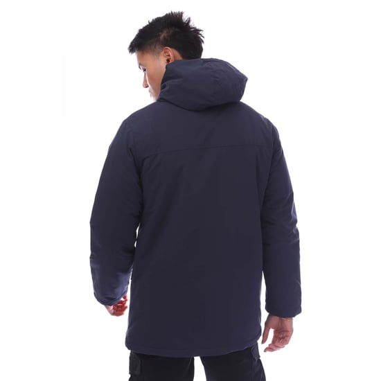 Heren Jack and Jones Fen Parka in marineblauw - Image 2
