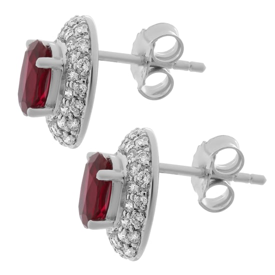 Orphelia 'Udine' Women's 925 Sterling Silver Stud Earrings - Silver ZO-7236/RU - Image 3