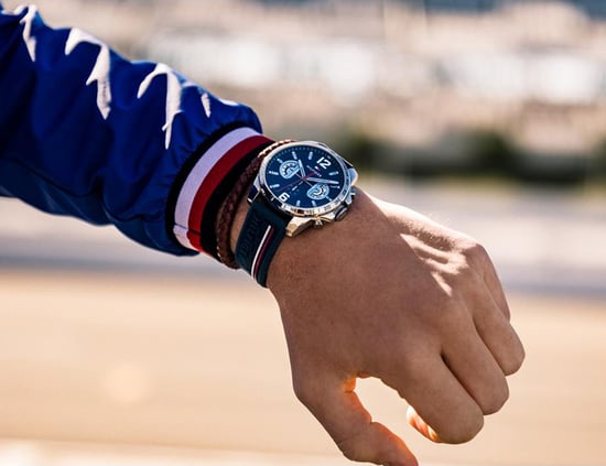 Tommy Hilfiger Cool Sport Heren Blauwe Horloge 1791476 - Image 4