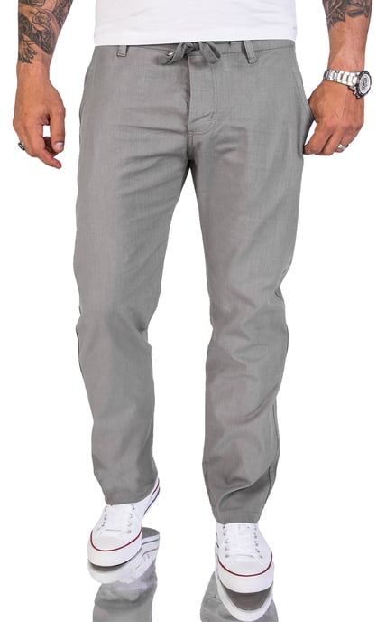 Rock Creek Stoffhose Grau