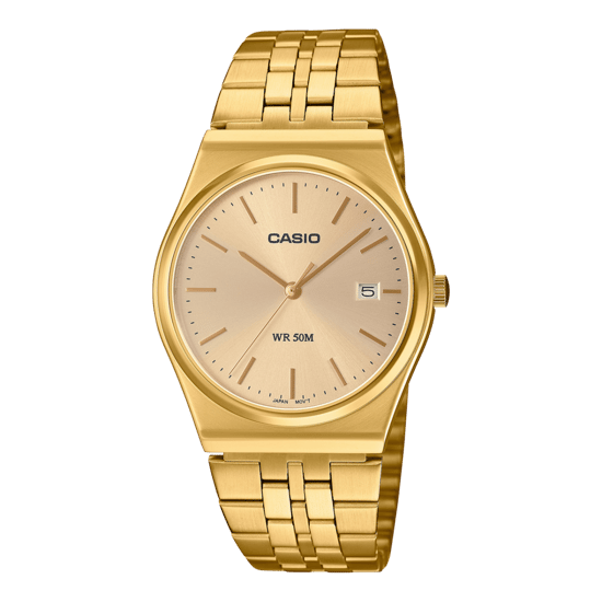 Casio Casio Collection Unisex's Gold Watch MTP-B145G-9AVEF