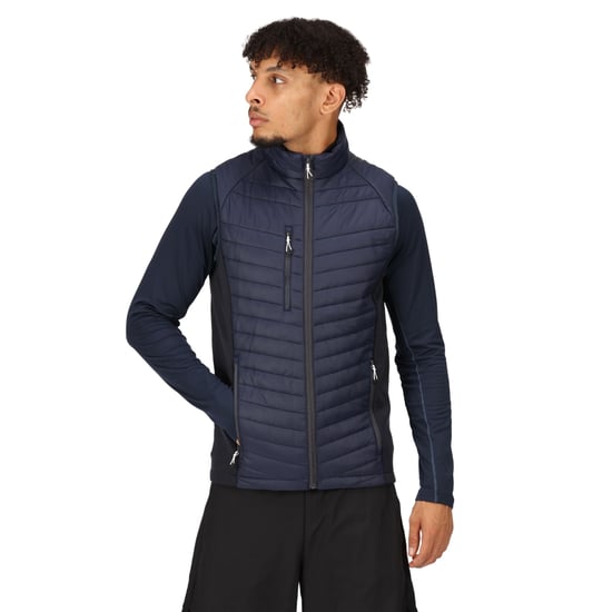 Regatta Mens Navigate Quiltad Hybrid Gilet (Marin/Seal Grey) - Image 3