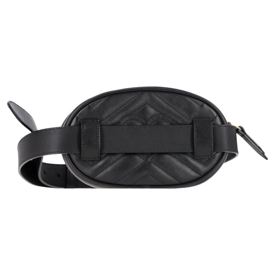 Gucci Matelasse GG Marmont Belt Bag in Black Leather - Image 3