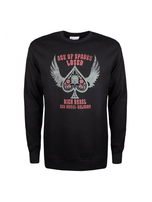 John Richmond Sweatshirt Kroening Men's Black