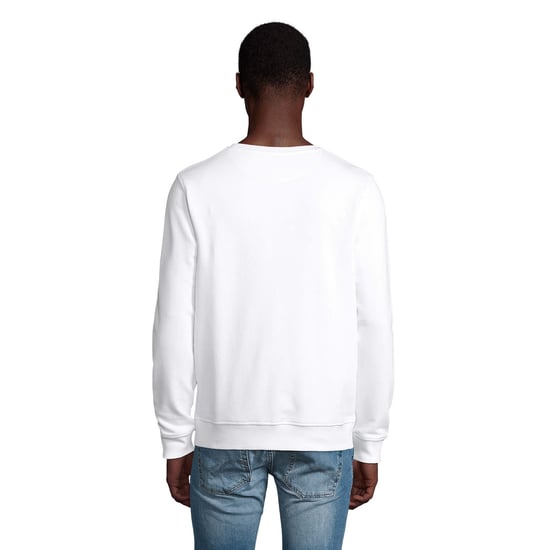 SOLS Unisex Volwassen Comet Biologisch Sweatshirt (Wit) - Image 6