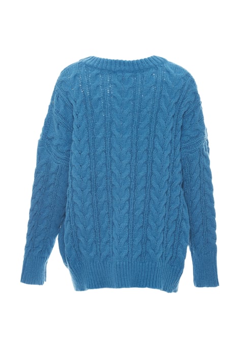 Mymo Pullover women turquoise - Image 2