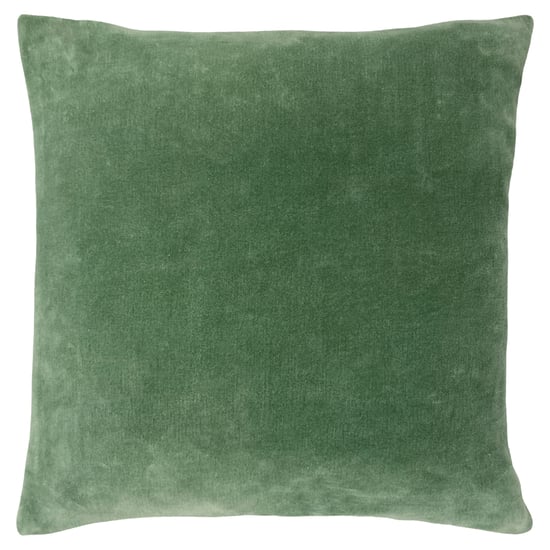 Mangata Square Pleated Cotton Velvet Cushion Cover - Image 2