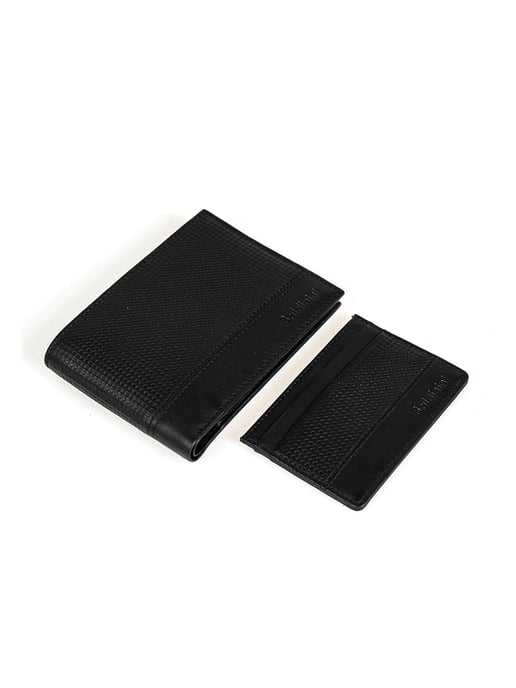 Baldinini Wallet Gift Box Men's Black