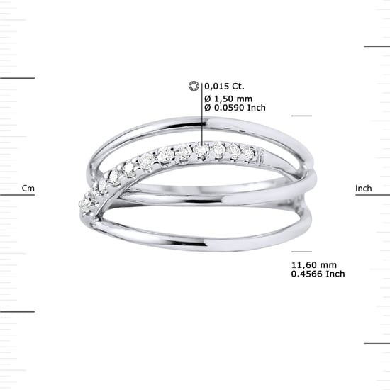 DIADEMA - Ring - Prestige Jewelery - Diamonds - White Gold