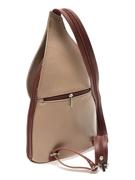 Renata Corsi SS22 RC 2205 Beige Leather Bag - Image 2