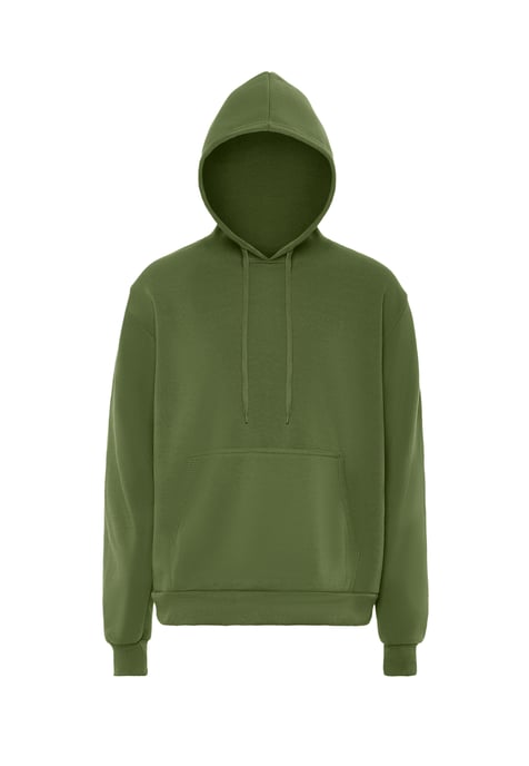 Mo Hoodie Heren olijf - Image 1