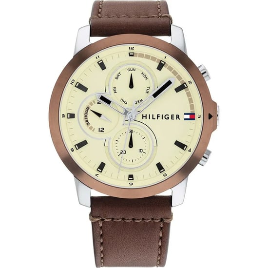 Tommy Hilfiger Jameson Le Heren Bruine Horloge 1792053 - Image 1