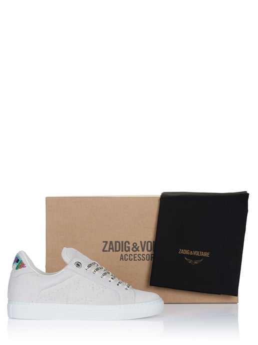 Zadig Voltaire La Flash Folk Beads schoenen wit - Image 5