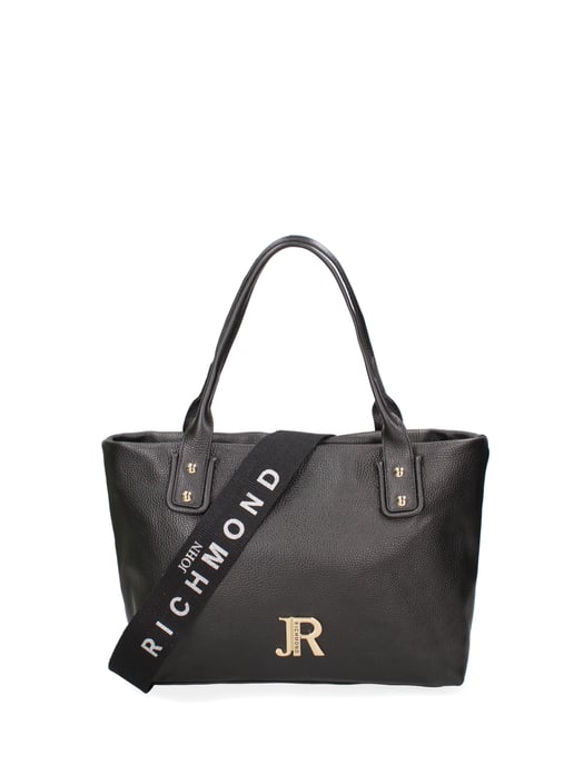 John Richmond schoudertas Vrouwen BLACK AND GOLD - Image 5