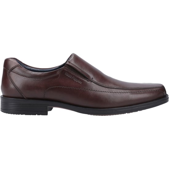 Hush Puppies Boys Brody Leather Shoes (Chocolate Brown) - Image 2