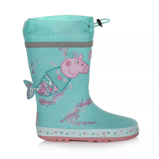 Regatta Kinder/Kinder Puddle Peppa Pig Wellington Laarzen (Aruba Blauw) - Image 4