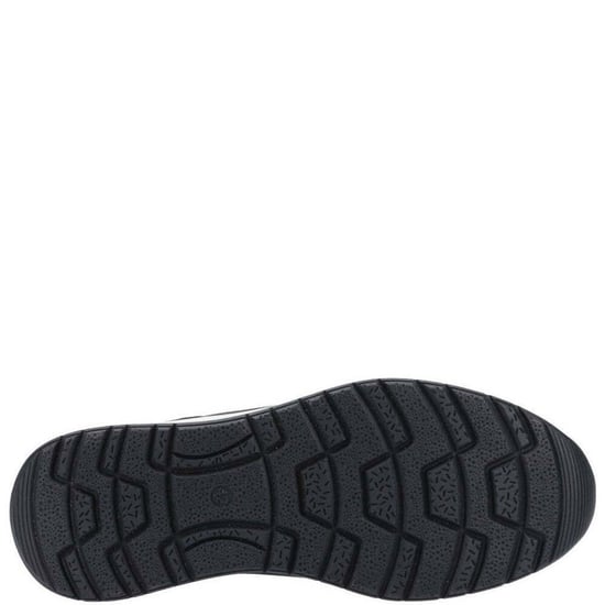 Hush Puppies Mens Joseph Nubuck Trainers (Black/White) - Image 3