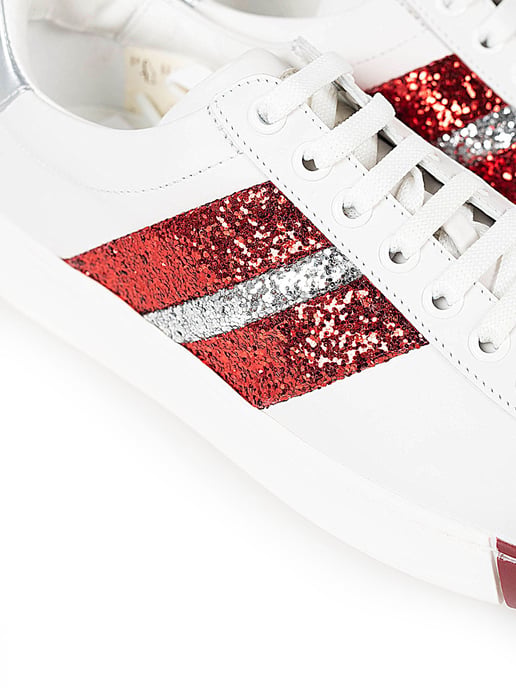 Bally Sneaker Wiolina Dam Vit - Image 5