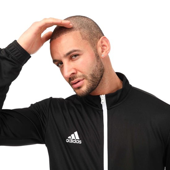 Men's adidas Entrada 22 Track Top in Black - Image 3