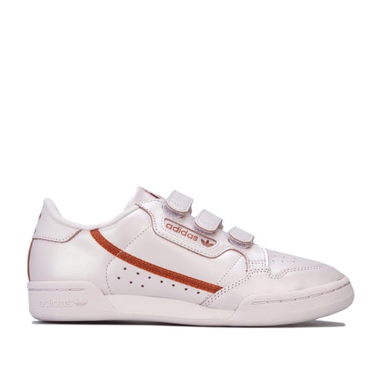 Women's adidas Originals Continental 80 Strap Trainers in Pink - Image 1