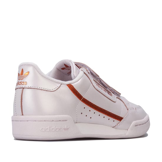 Women's adidas Originals Continental 80 Strap Trainers in Pink - Image 3
