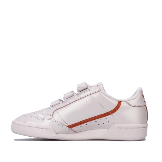 Women's adidas Originals Continental 80 Strap Trainers in Pink - Image 5