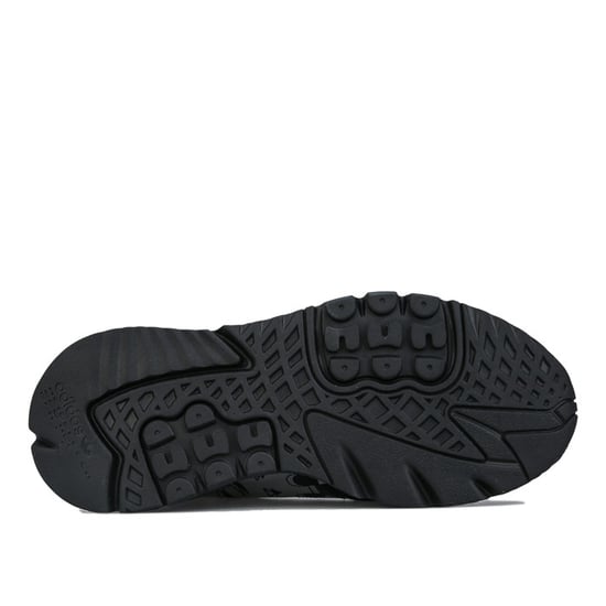 Men's adidas Originals Nite Jogger Trainers Black UK 6in Black - Image 4
