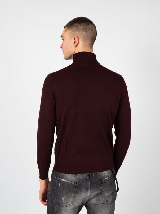 Xagon Man Pullover Turtleneck Men's Red - Image 4
