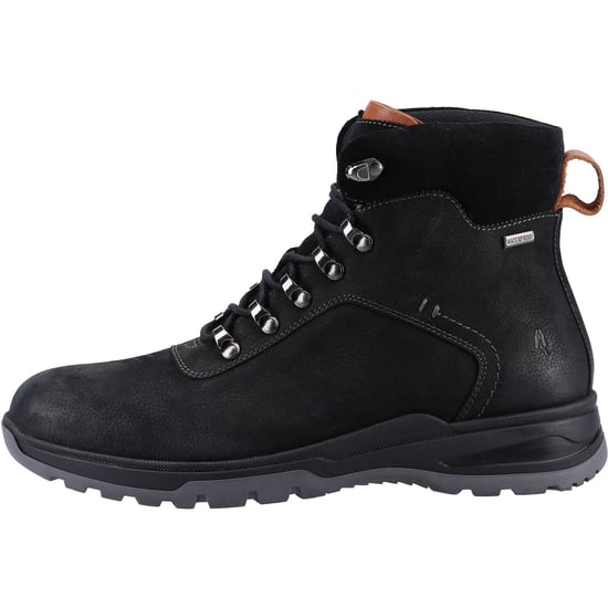 Hush Puppies Paul Leather Herrstövlar i svart nubuck - Image 5
