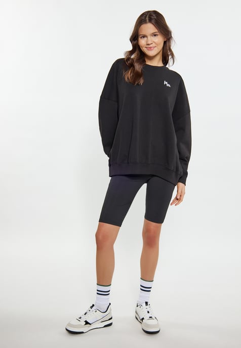 Mymo Sweatshirt Dames zwart - Image 2