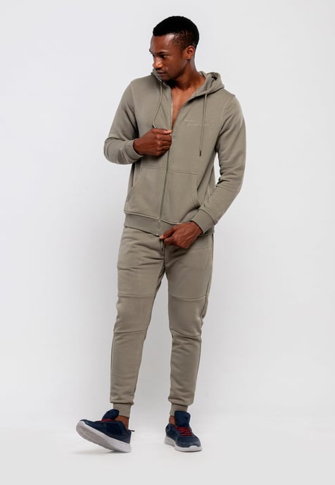 Tom Barron Men's Full Zipper Casual Tracksuit