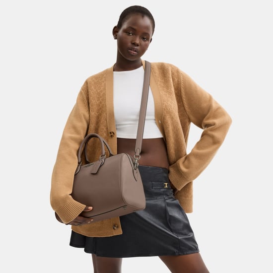 Rowan Large Satchel in Soft Pebbled Leather
