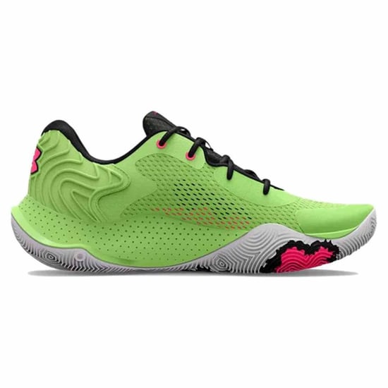 Under Armour Spawn 4 Green Mens Trainers