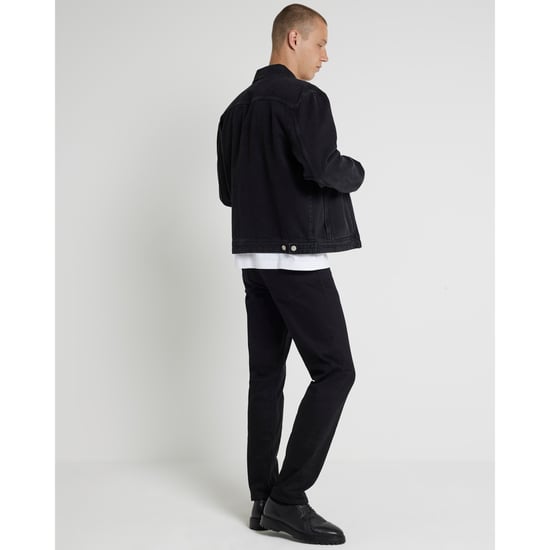 River Island Mens Slim Fit Jeans Black