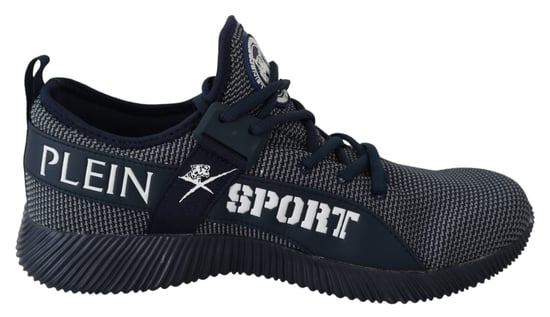Plein Sport Herr Blå Indaco Polyester Carter Sneakers Skor - Image 1