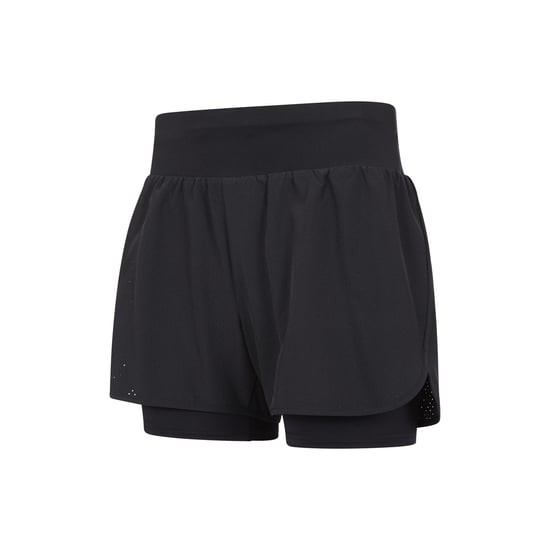 Mountain Warehouse Womens/Ladies Double Layered Running Shorts (Black) - Image 4