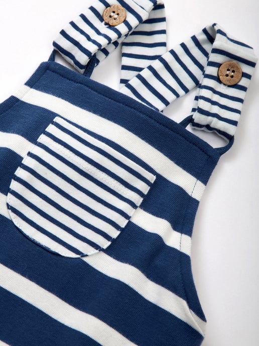 Kite Clothing Stripy Dungarees