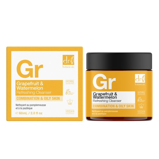Dr Botanicals Grapefruit & Watermelon Refreshing Cleanser 60ml - Image 2