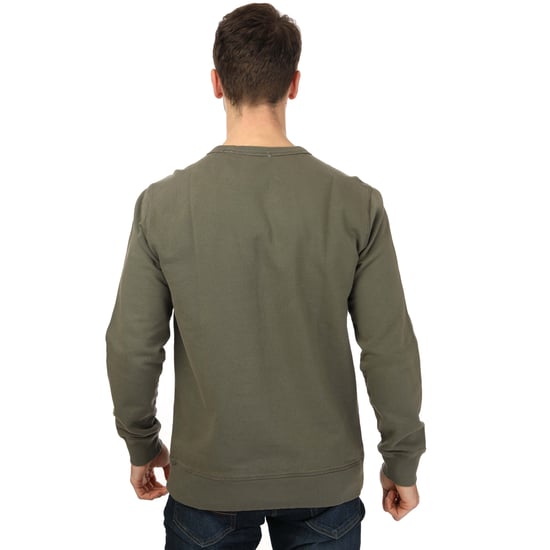 Men's Timberland Crew Sweatshirt in Khaki